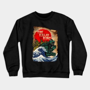 The Kaiju King - Red Sun Crewneck Sweatshirt